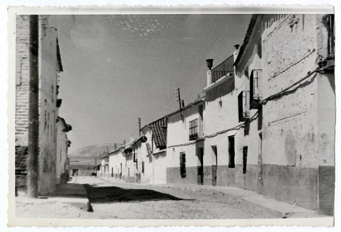 Villaseca de la Sagra. Calle del General Yagüe.1960 (P-1525)