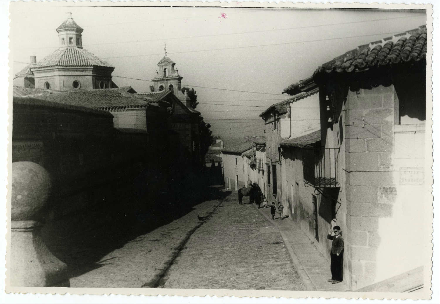 La Calzada de Oropesa. Calle del Cristo. 1958 (P-67)