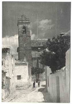 Santa Cruz de la Zarza. Iglesia de San Miguel. 1960 (P-811)
