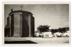 Torralba de Oropesa. Ábside de la iglesia. 1960 (P-1399)