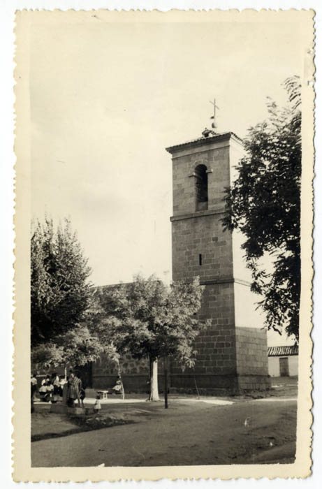 Villarejo de Montalbán. Torre de la iglesia. 1959 (P-1520)