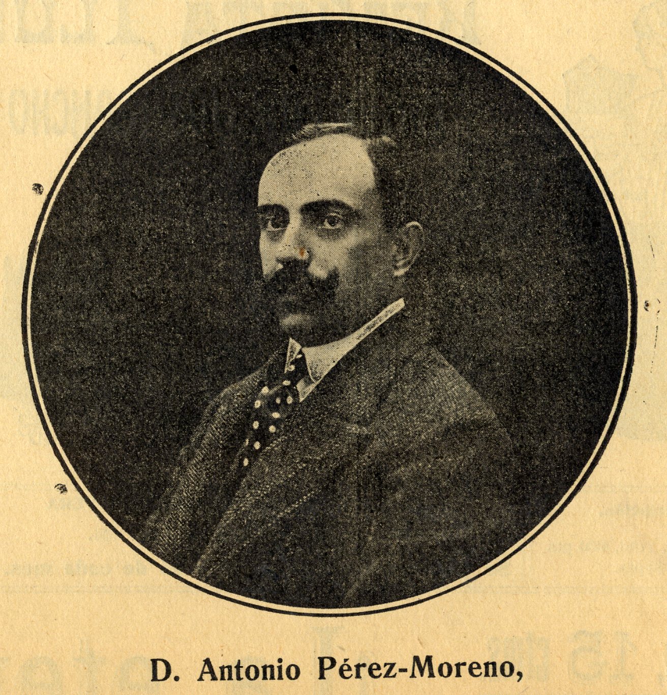1913-1915. Antonio Pérez Moreno