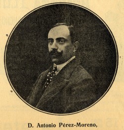 1913-1915. Antonio Pérez Moreno