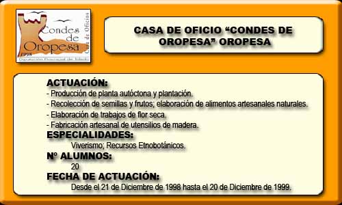 CONDES DE OROPESA (OROPESA)