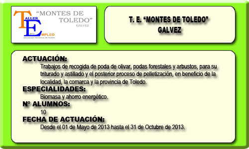 MONTES DE TOLEDO (GALVEZ)