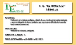 EL HORCAJO (CEBOLLA)