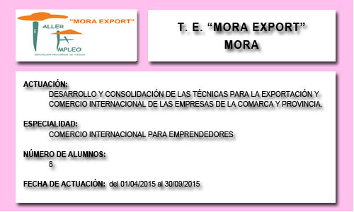 MORA EXPORT (MORA)