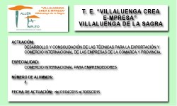 VILLALUENGA CREA E-MPRESA (VILLALUENGA DE LA SAGRA)