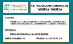 ESCUELA DE COMERCIO DE SONSECA (SONSECA)