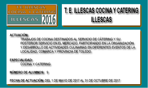 ILLESCAS COCINA Y CATERING (ILLESCAS)