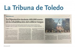 Nota de prensa La Tribuna de Toledo. 28/10/2024.