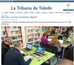 Nota de prensa La Tribuna de Toledo