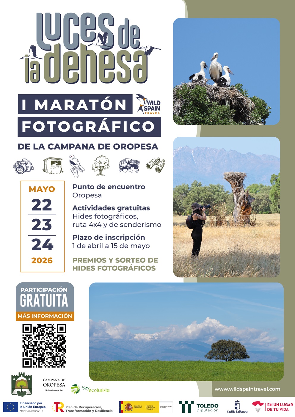 Cartel promocional maratón fotográfico
