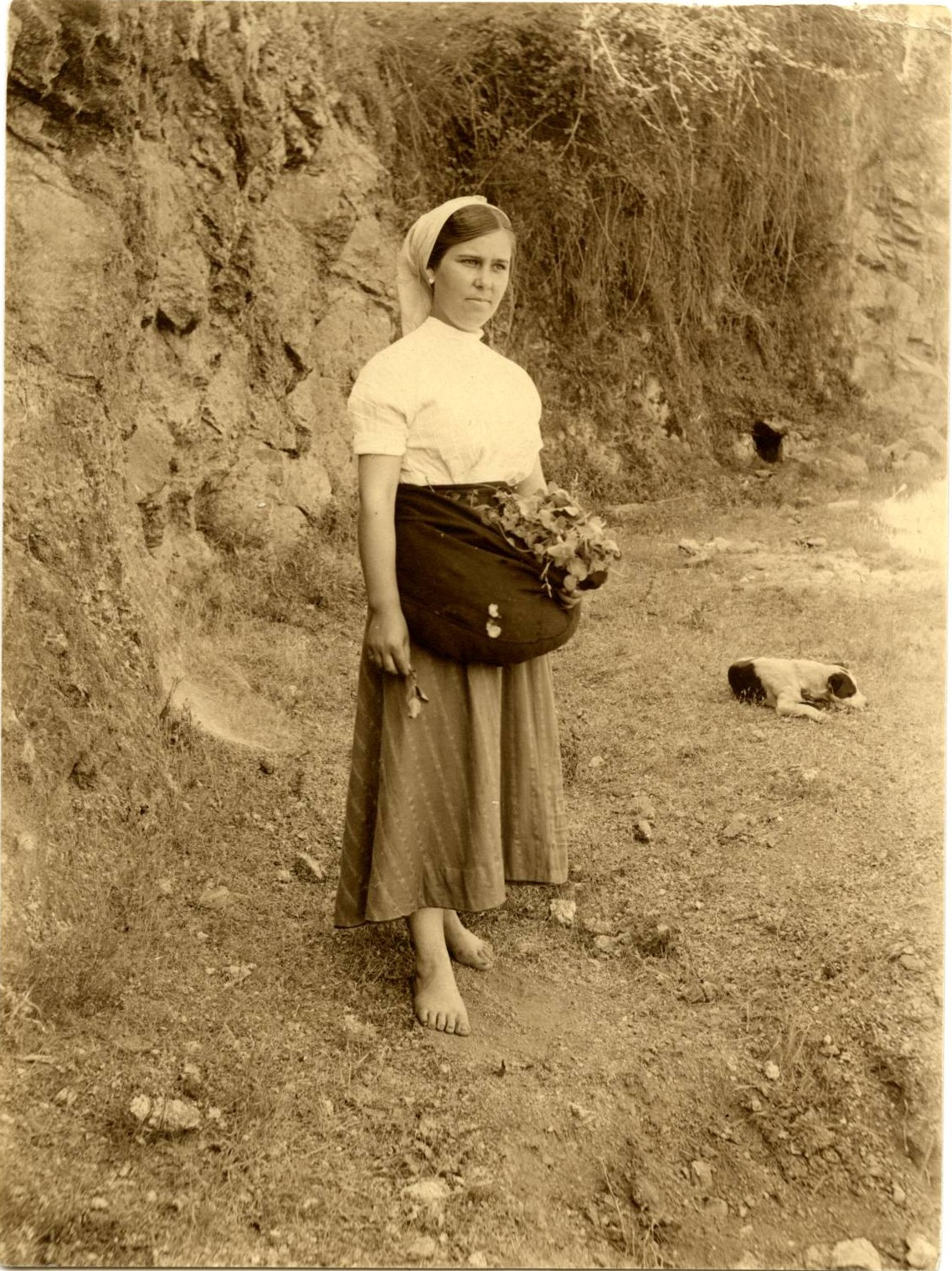 ñ.-Pescadora en la orilla del río Tajo