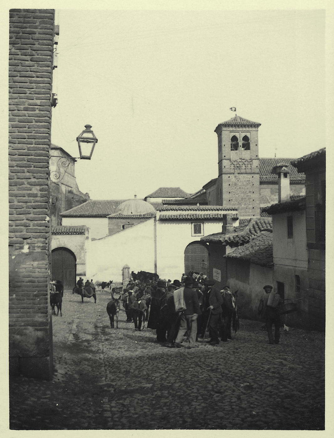 a.-Mercado de ganado junto al Convento de la Concepción