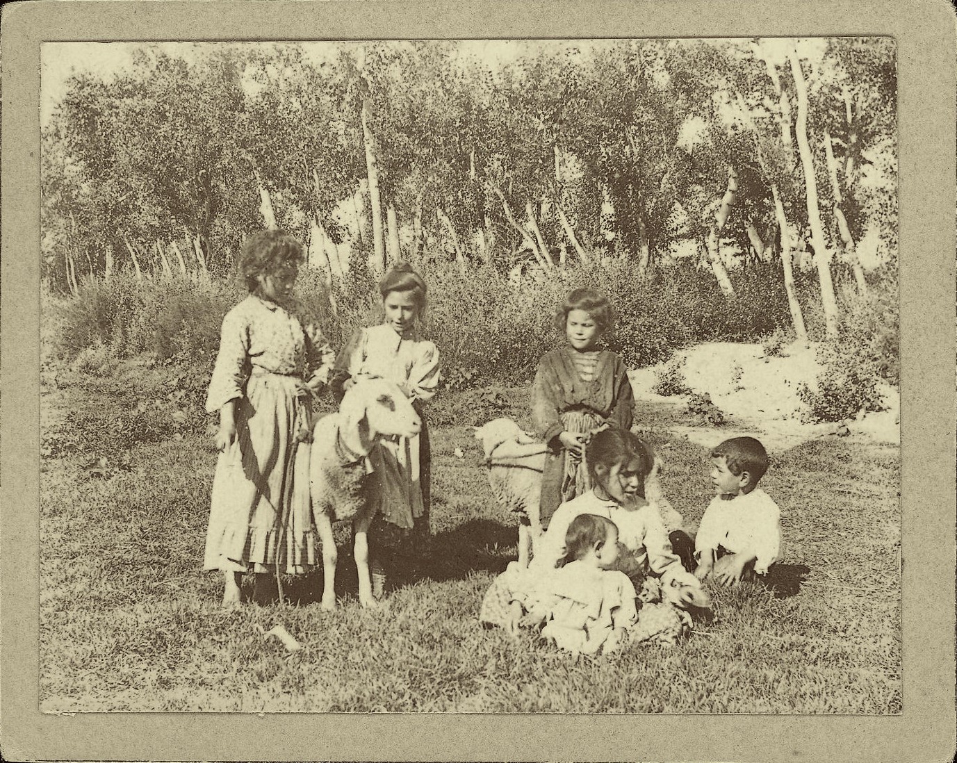 f.-Niños en el Soto del Tajo