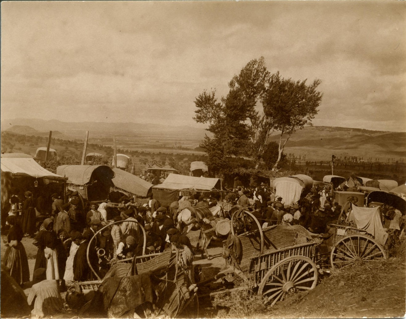 zg.-Romería en el Santuario de Cortes, Alcaraz (Albacete)