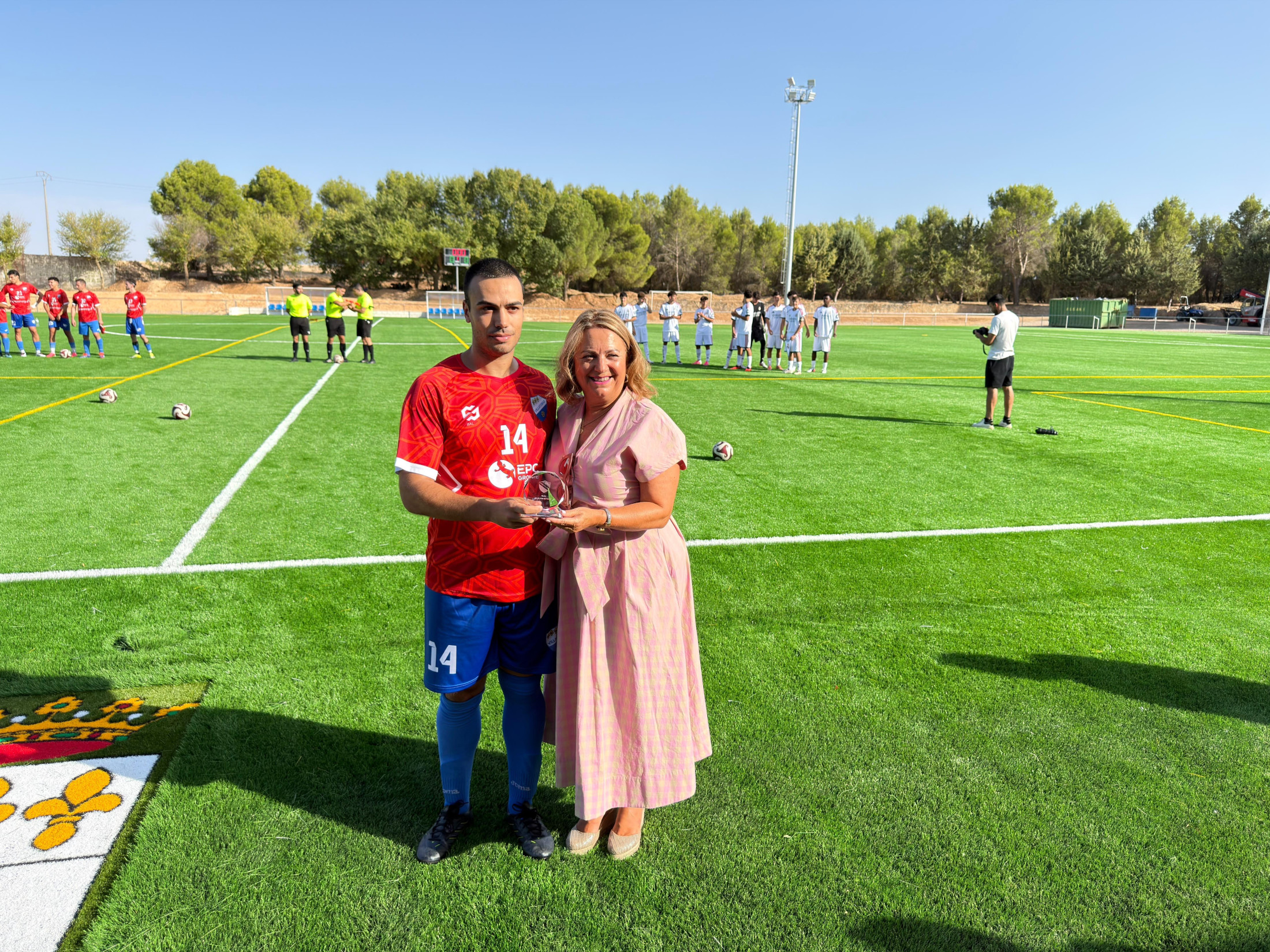 07092026 Inauguración céped campo fútbol Villatobas 8
