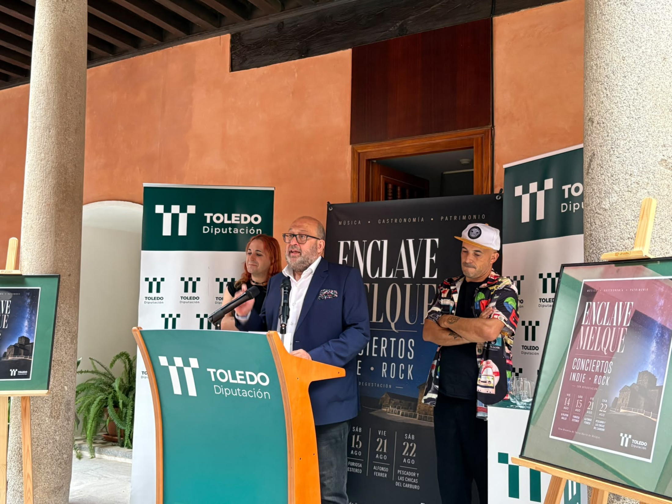 Tomás Arribas presentando Enclave Melque