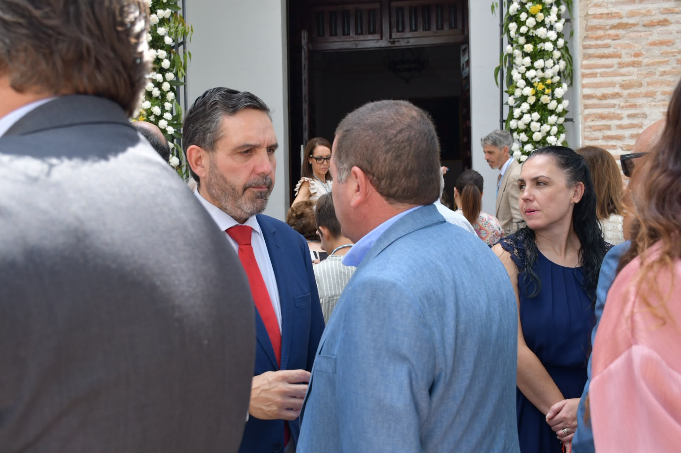 Joaquín Romera en las fiestas de Esquivias