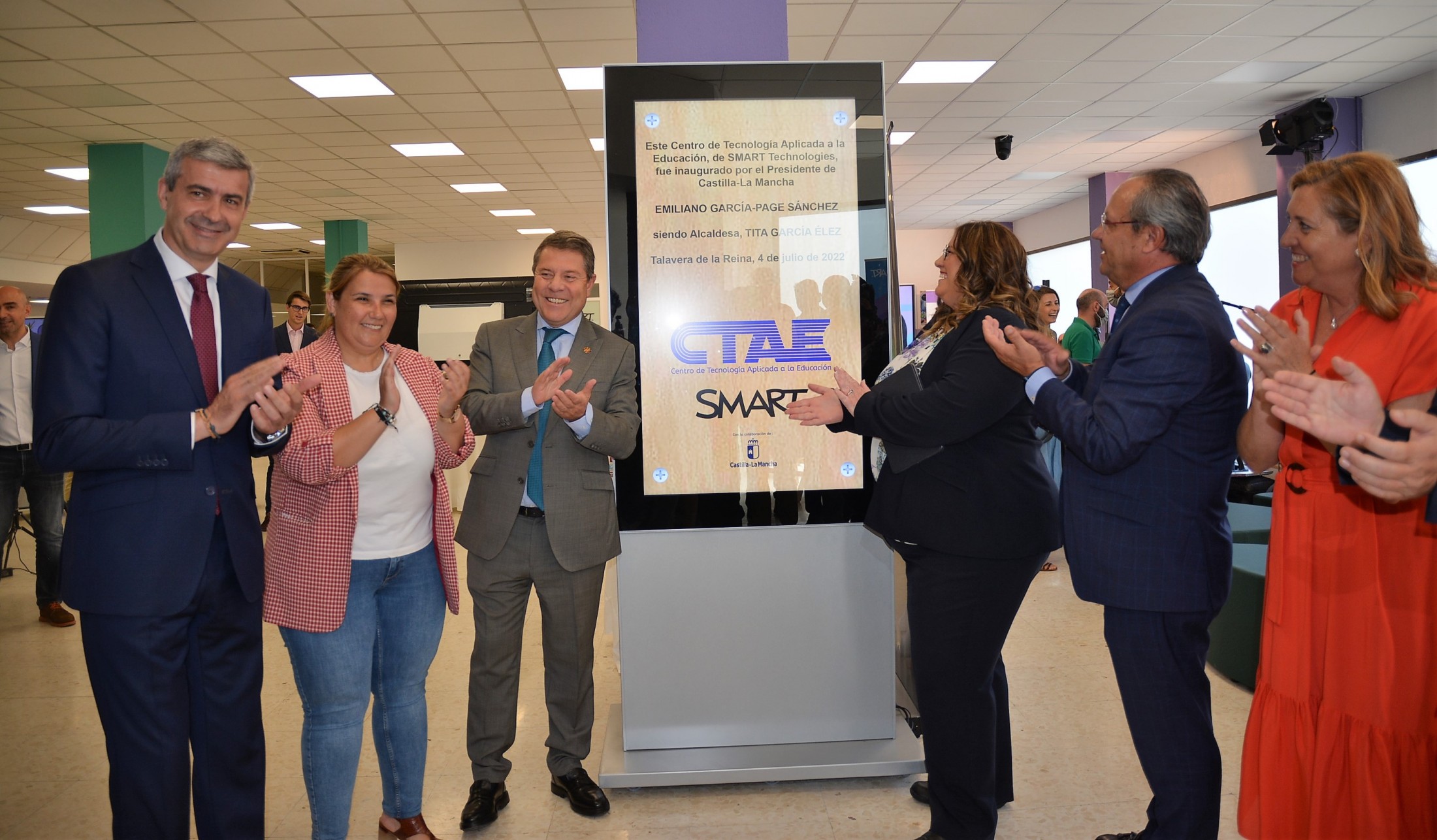 Inauguración del Centro de Tecnología Aplicada a la Educación en Talavera