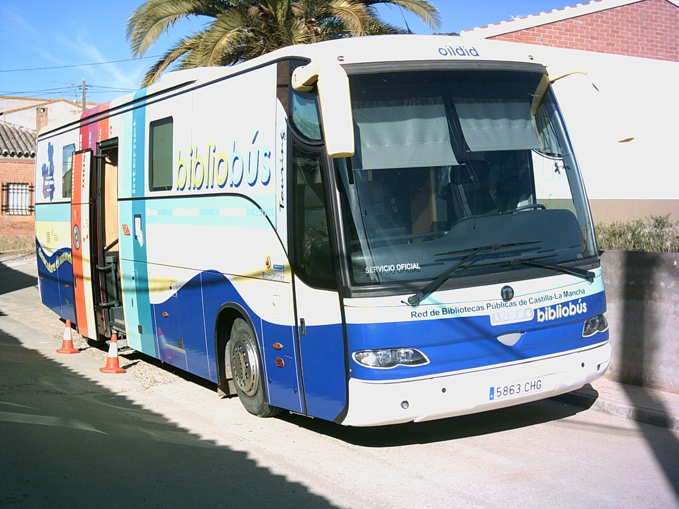 Foto de archivo del Bibliobús