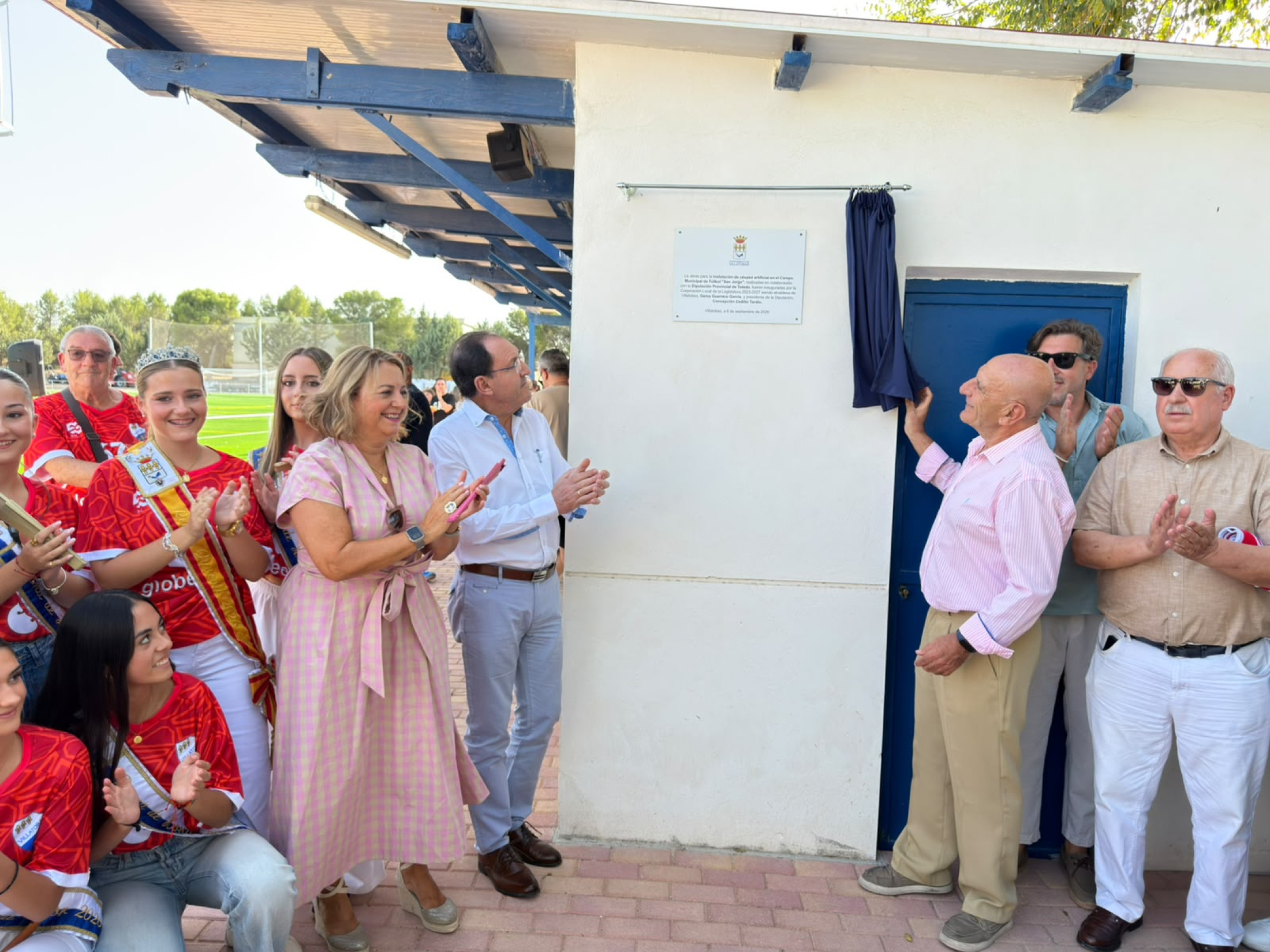 07092026 Inauguración céped campo fútbol Villatobas