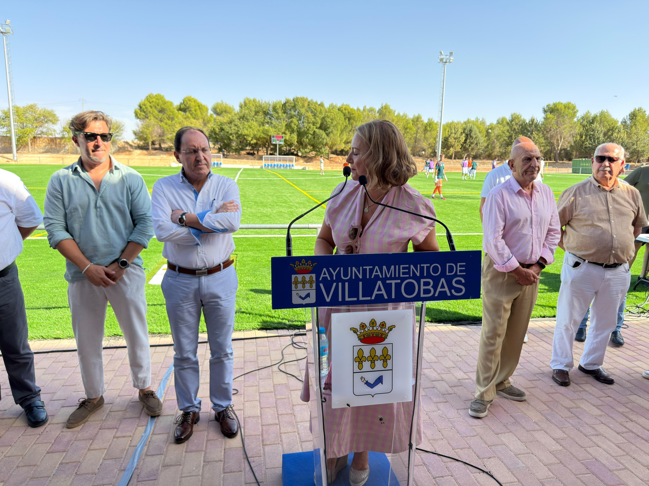 07092026 Inauguración céped campo fútbol Villatobas 6