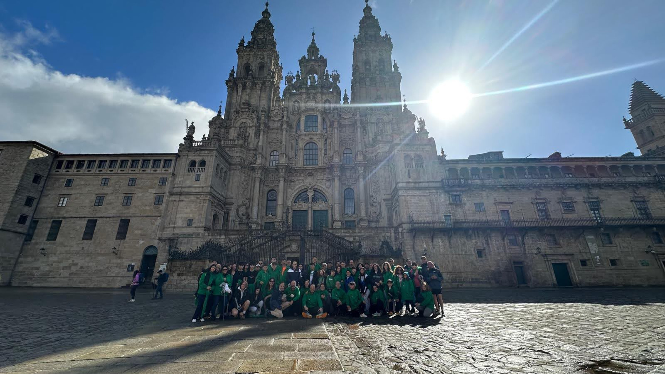 Una imagen del Camino de Santiago