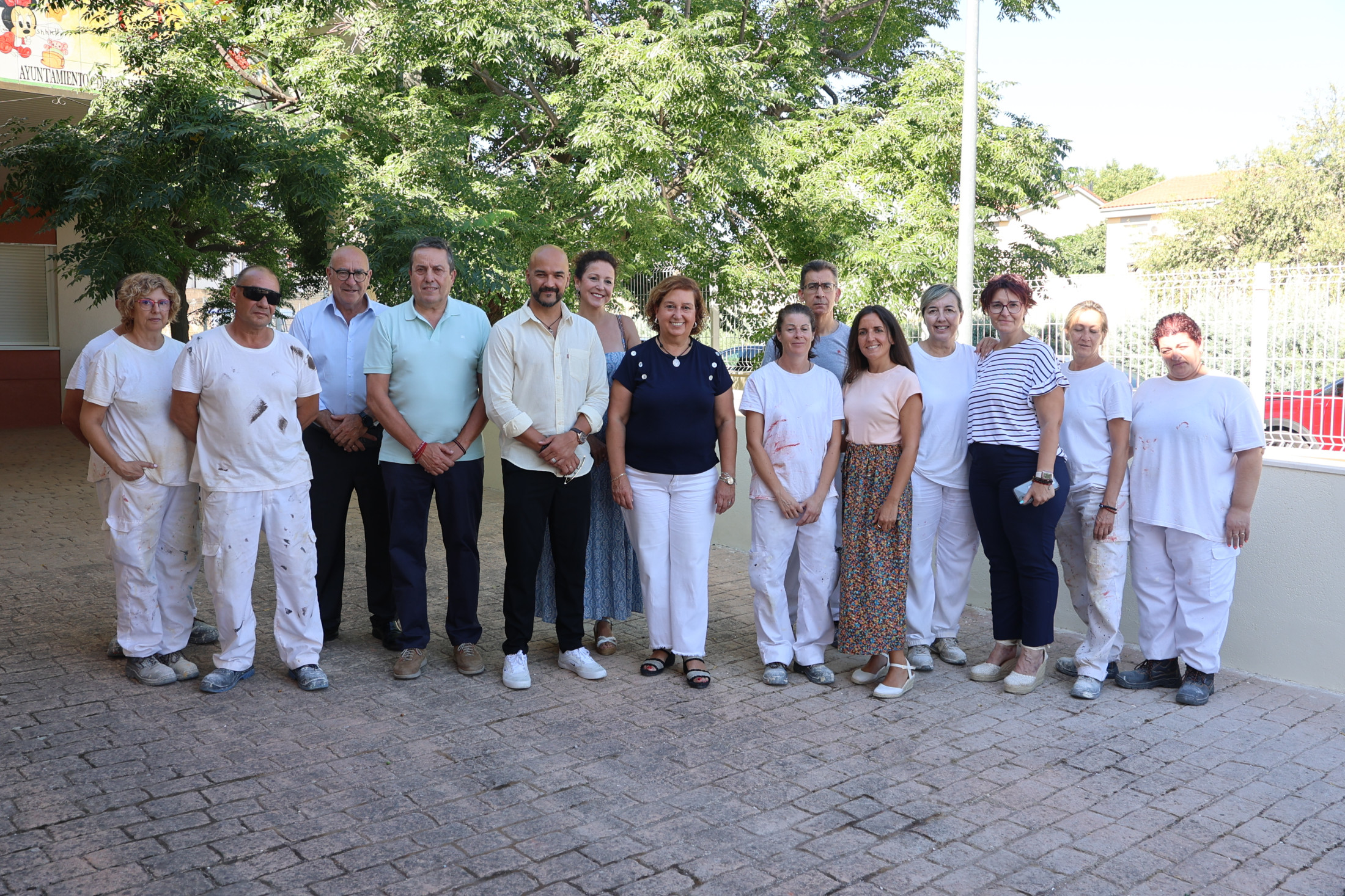 Cedilo Visita el Taller+ de Las Ventas de Retamosa