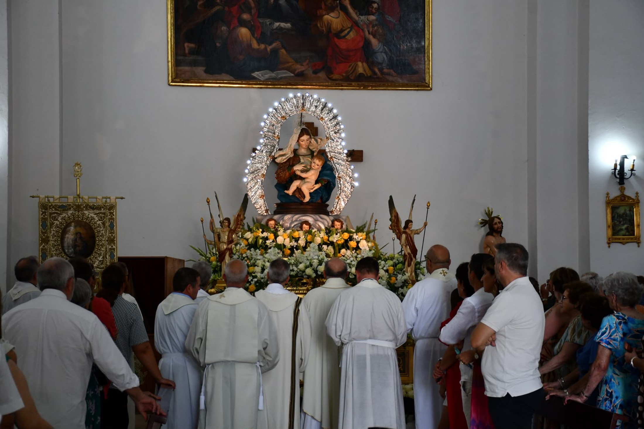 Joaquín Romera en las fiestas de Esquivias