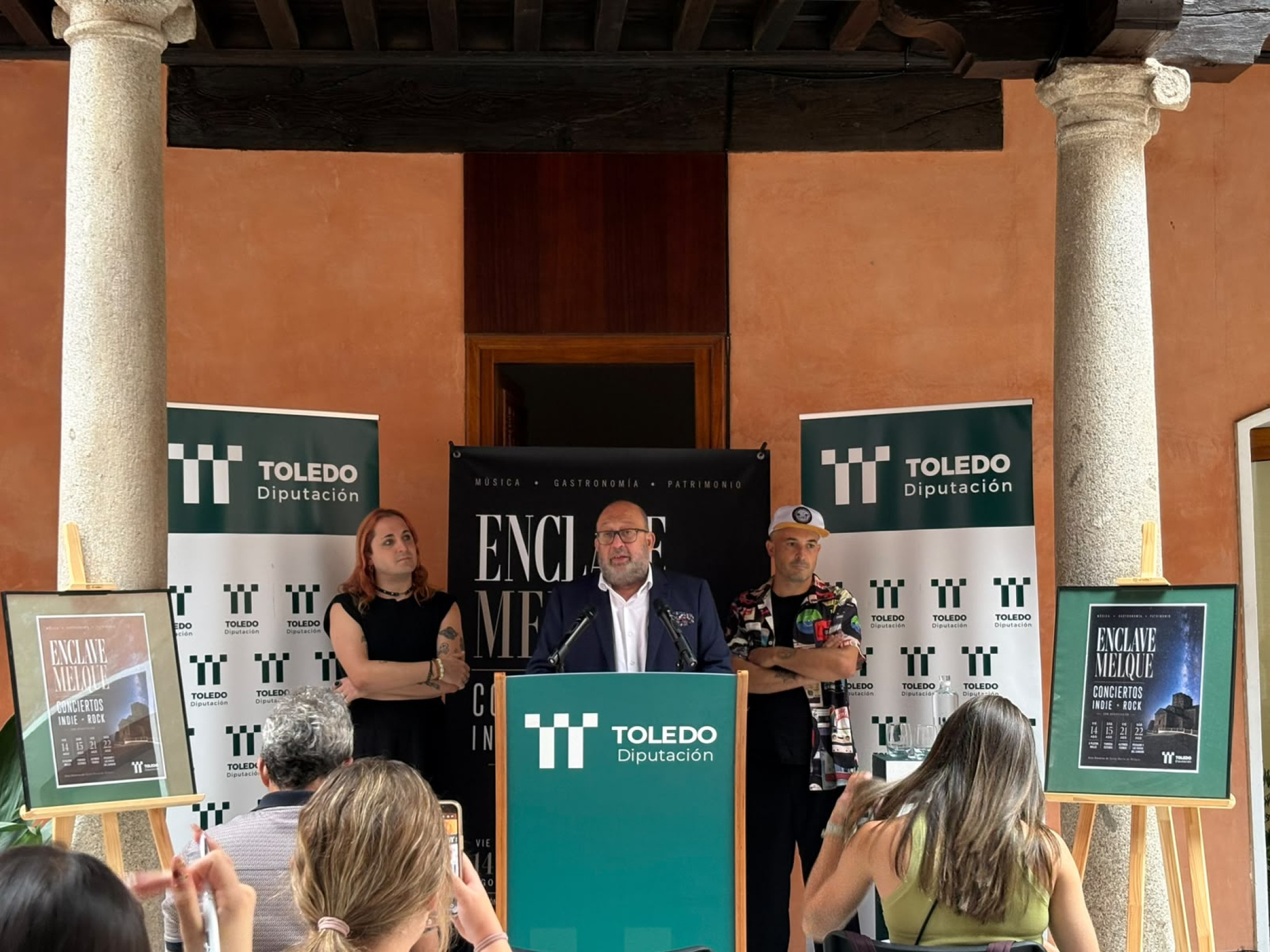 Tomás Arribas presentando Enclave Melque
