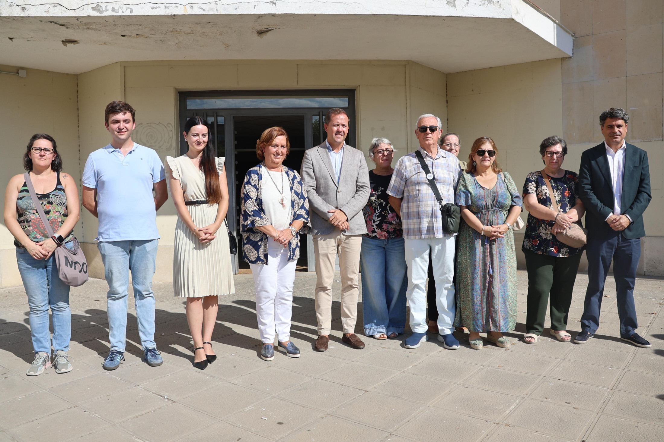 16092026 Cedillo visita antigua Escuela de Enfermería de Toledo