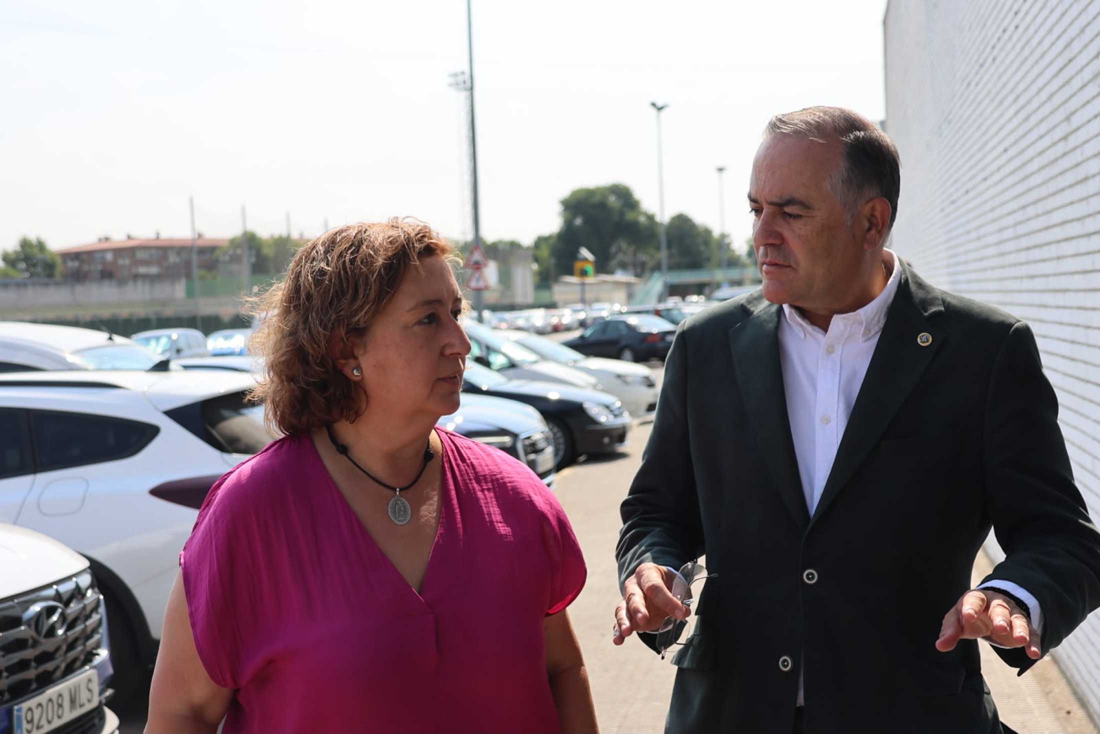 La presidenta de la Diputación en Talavera de la Reina y Almorox