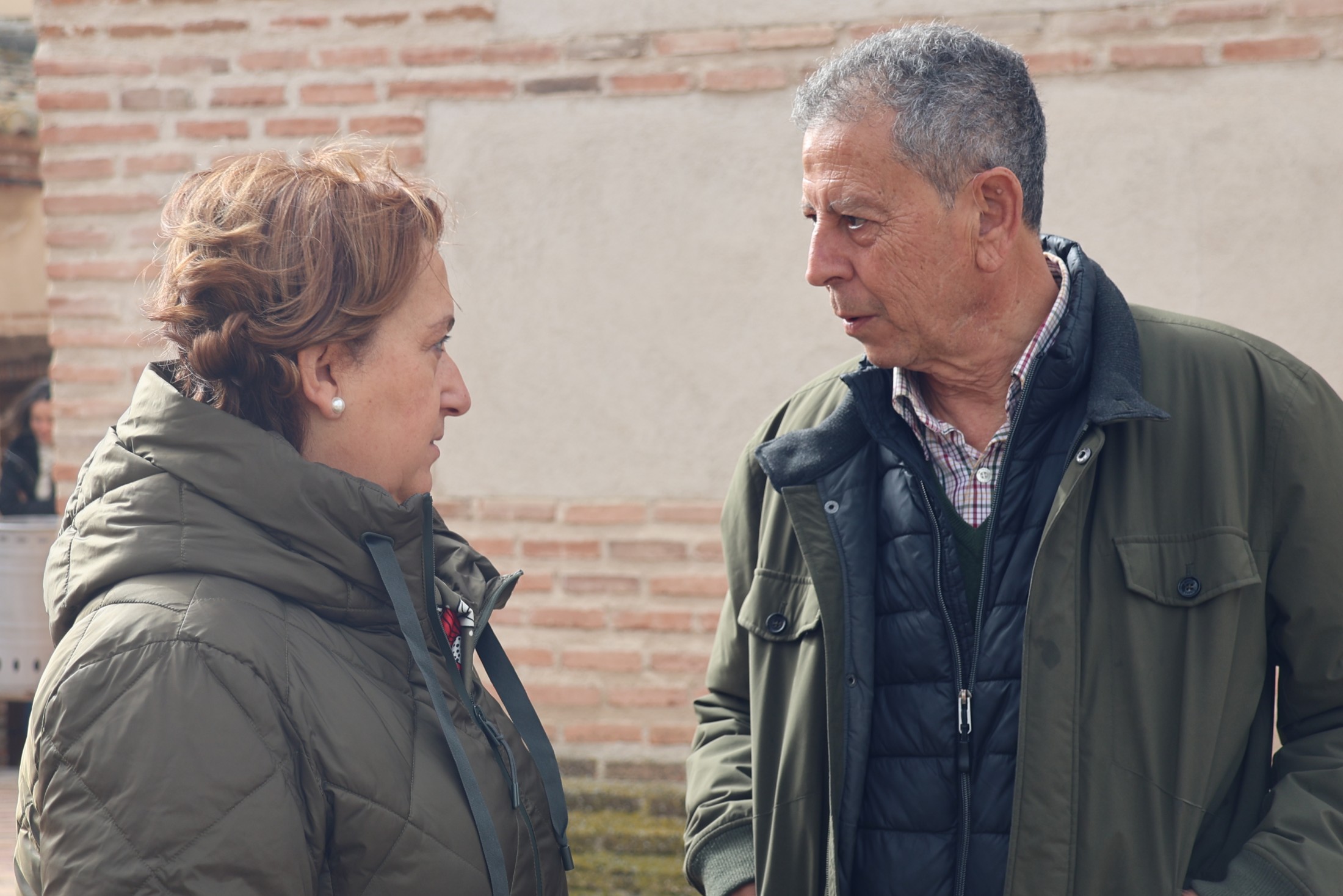 Concepción Cedillo e Isidro Castaño en Carriches