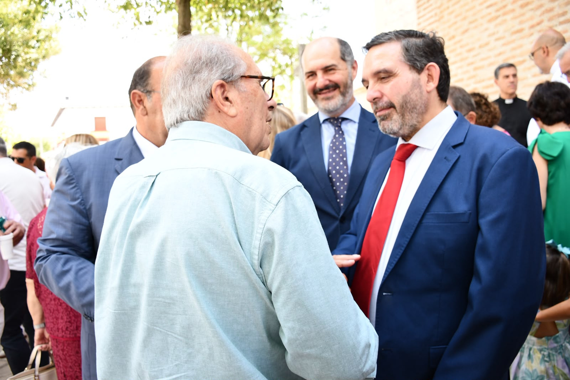 Joaquín Romera en las fiestas de Esquivias