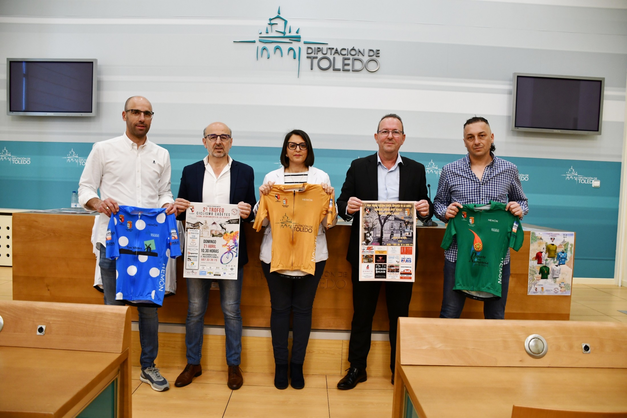 Presentación I Vuelta Ciclista Cadete a Toledo