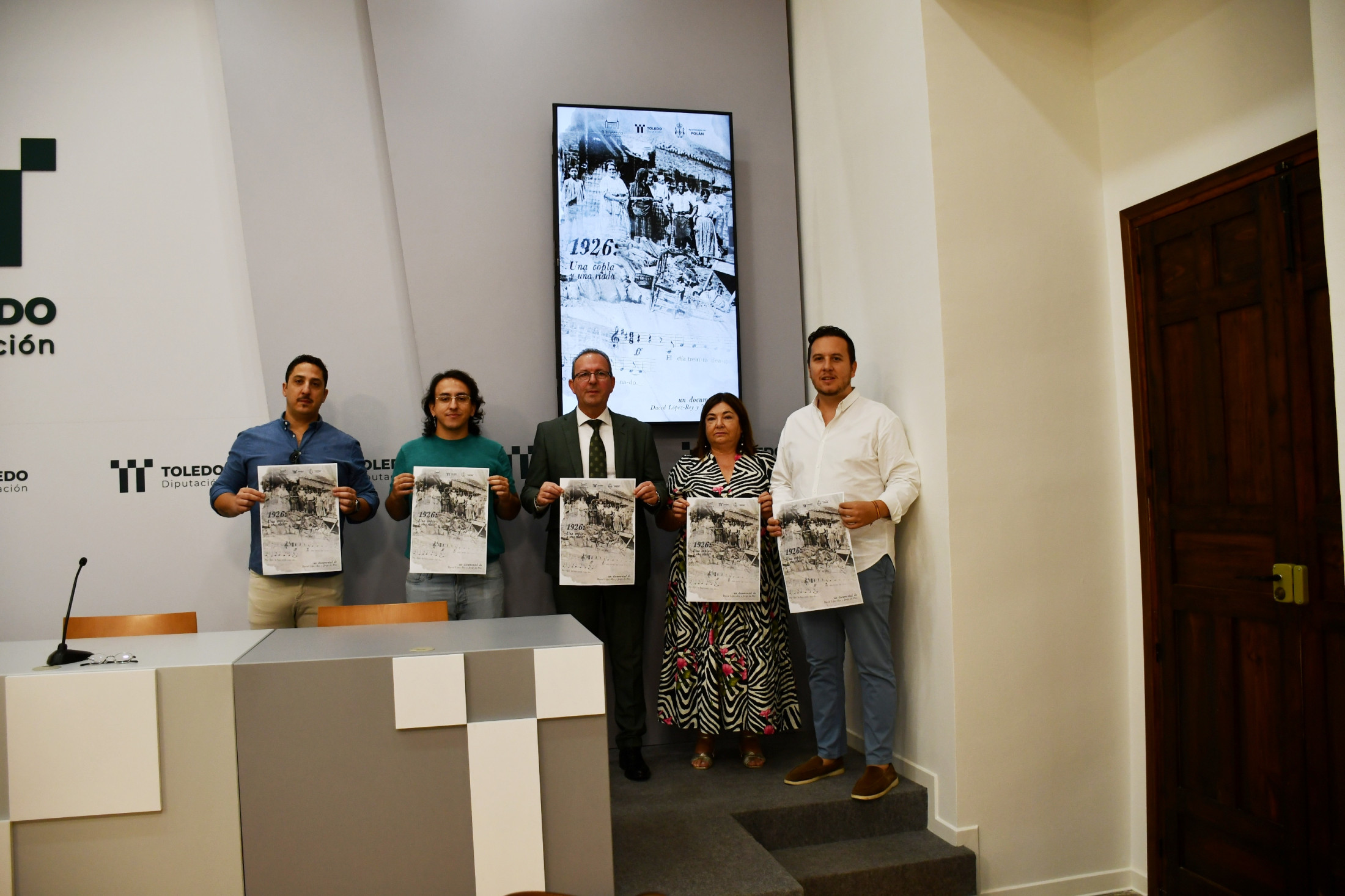 Presentación del documental y libro riada de Polán
