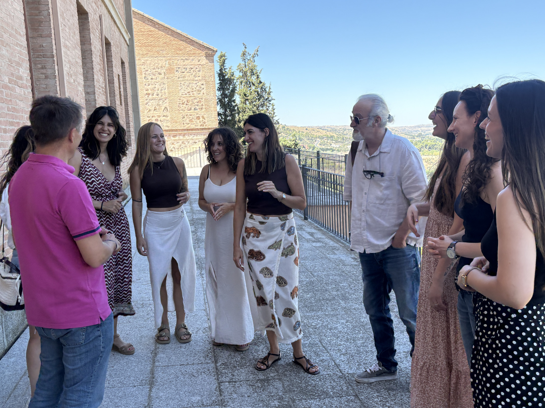 Las Agentes de Igualdad tras acabar su actividad