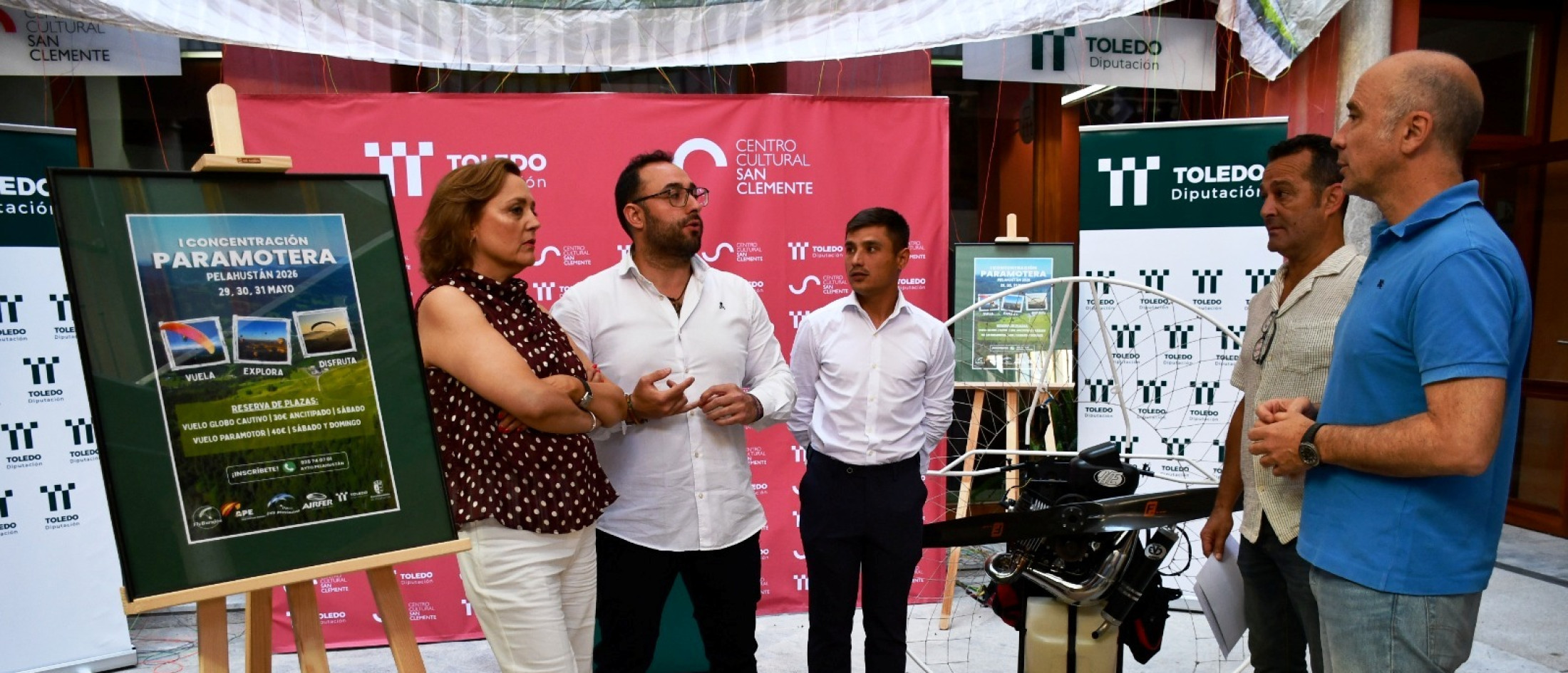 Presentación I Concentración Paramotera de Pelahustán
