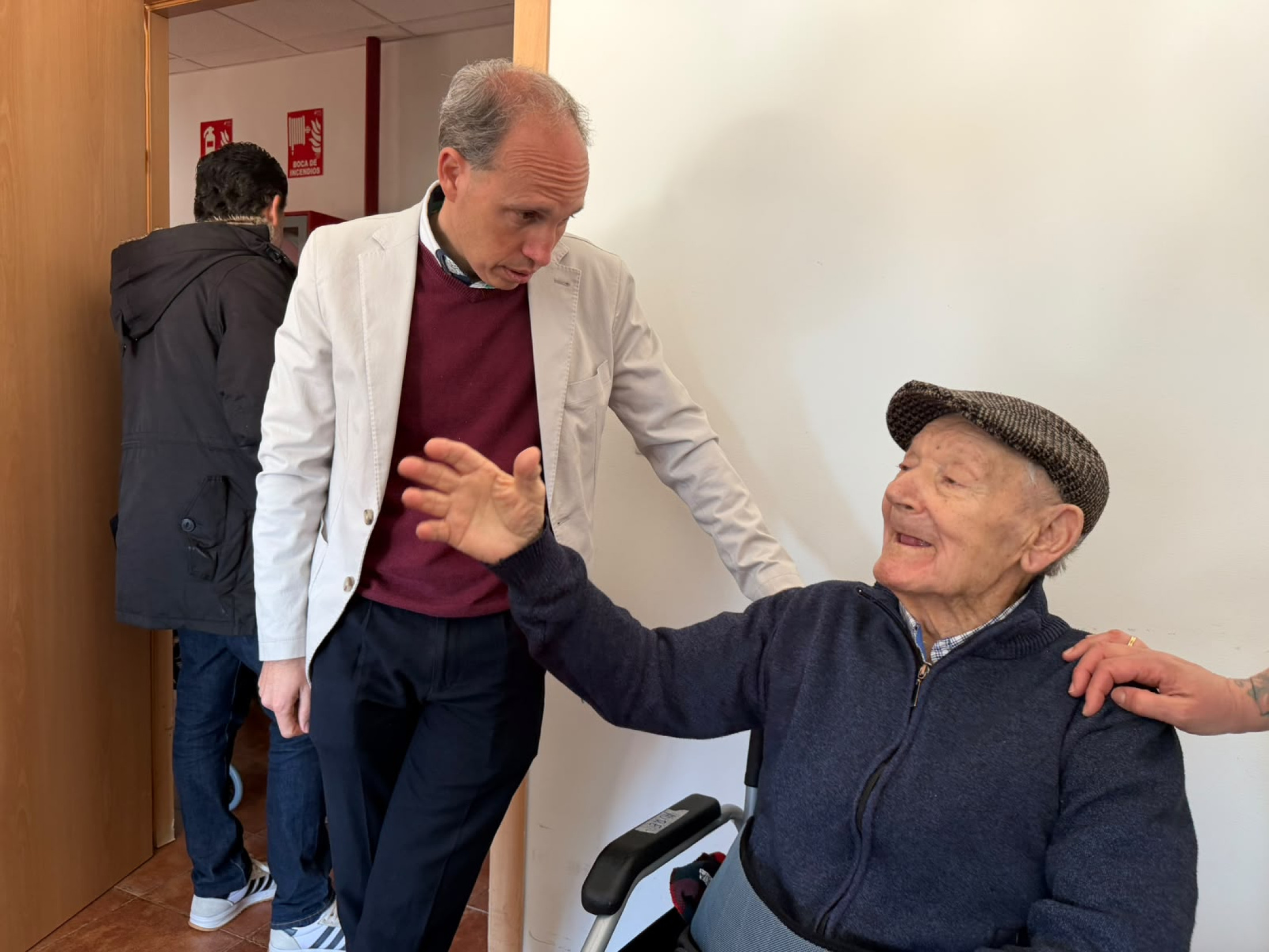  Daniel Arias con mayores