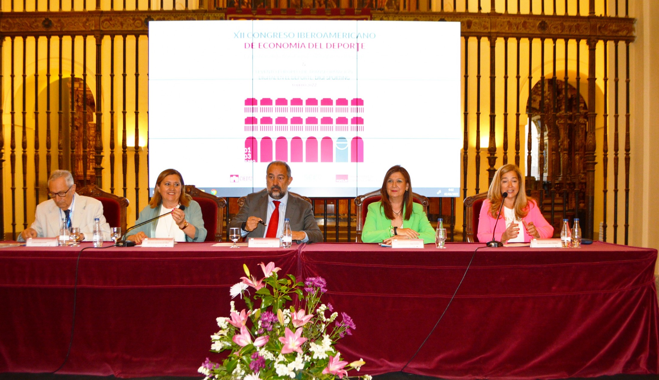 Inauguración Congreso iberoamericano de economía en el deporte