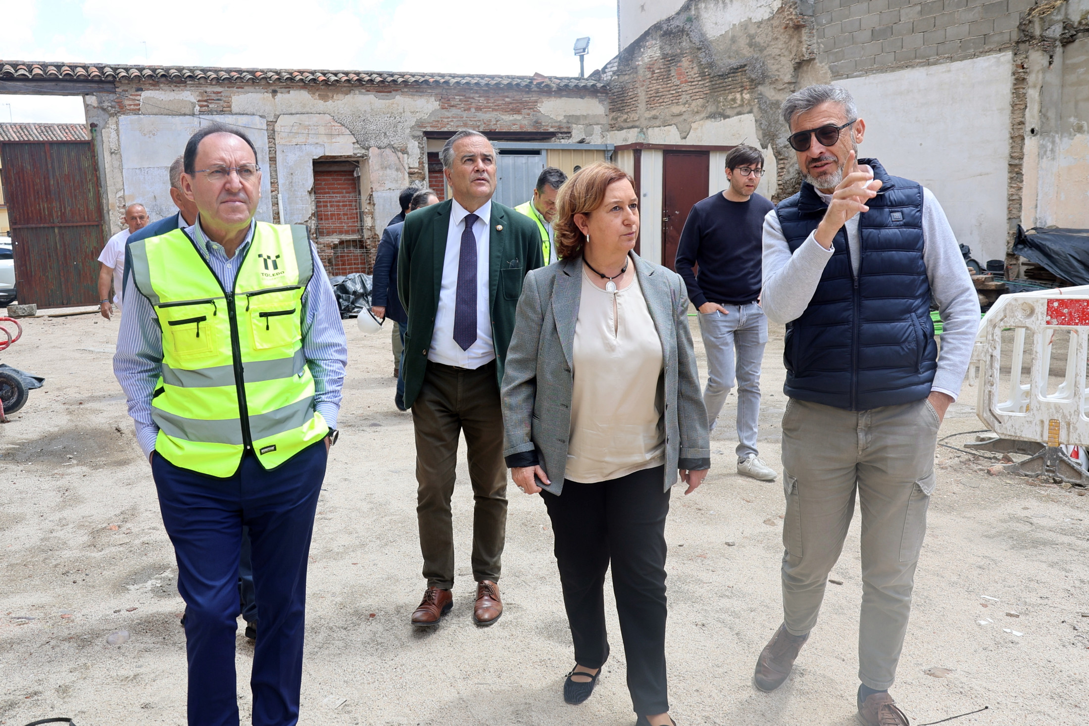 09062026 Cedillo y Gregorio visita Canónigos Talavera 1