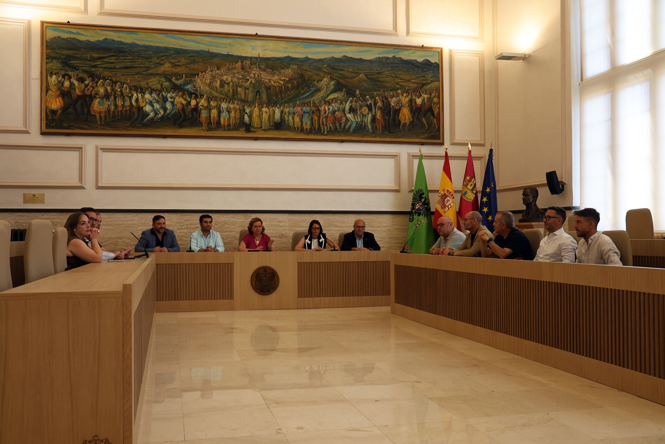 La Diputación de Toledo reconoce la trayectoria y los éxitos deportivos del C.D. Torrijos