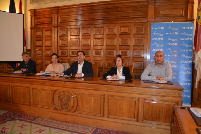 Tomás Villarrubia, Asunción Díaz, Ismael Higueras, María Isabel Alguacil y José Manuel Martín