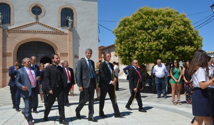 Álvaro Gutiérrez en las fiestas patronales de Camarenilla