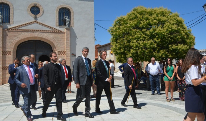 Imagen de Álvaro Gutiérrez en las fiestas patronales de Camarenilla