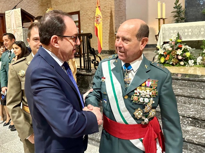 Imagen de 12102024 Cedillo y Guerrero celebración Patrona Guardia Civil (5)
