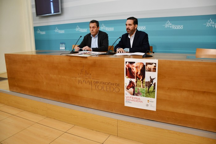 Imagen de Joaquín Romera y Pablo Barroso presentan la VI Feria Ganadera de Segurilla