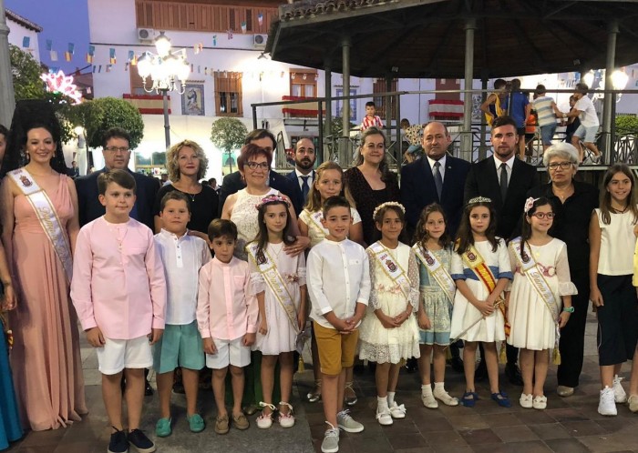 Ángel de Vega en las fiestas de Villarrubia de Santiago